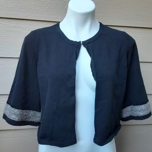 Alfani Bolero with Embellish 3/4 Sleeves C…